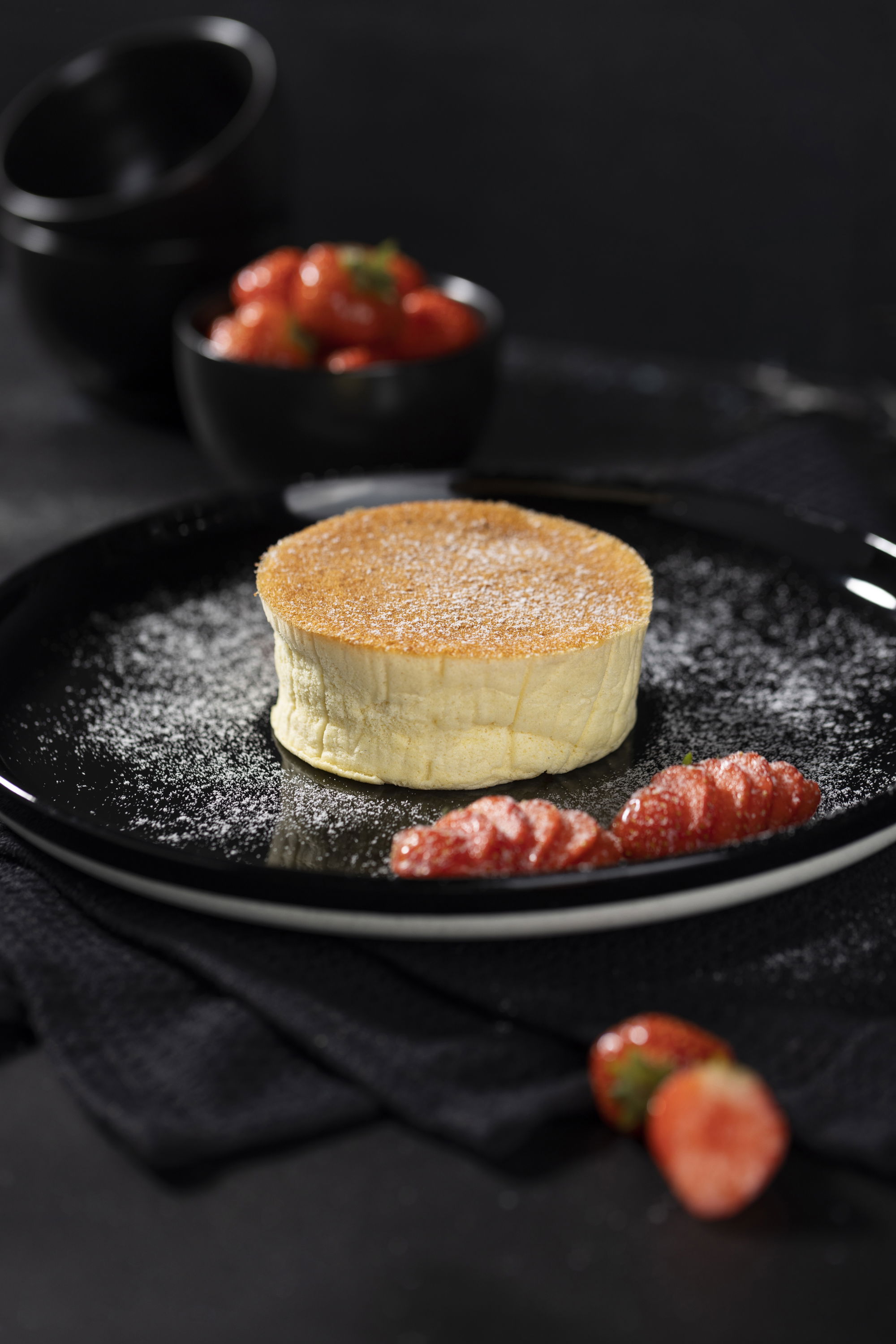 Japanische Soufflé Pancakes