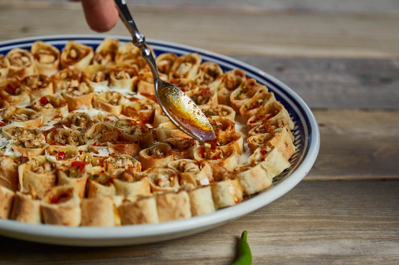 Sultan Kebabi – Kebab Rezept aus dem Ofen mit Hähnchen & Yufka