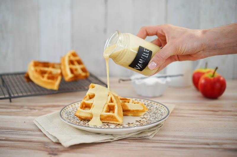 Vanillesoße für Desserts / Grundrezept