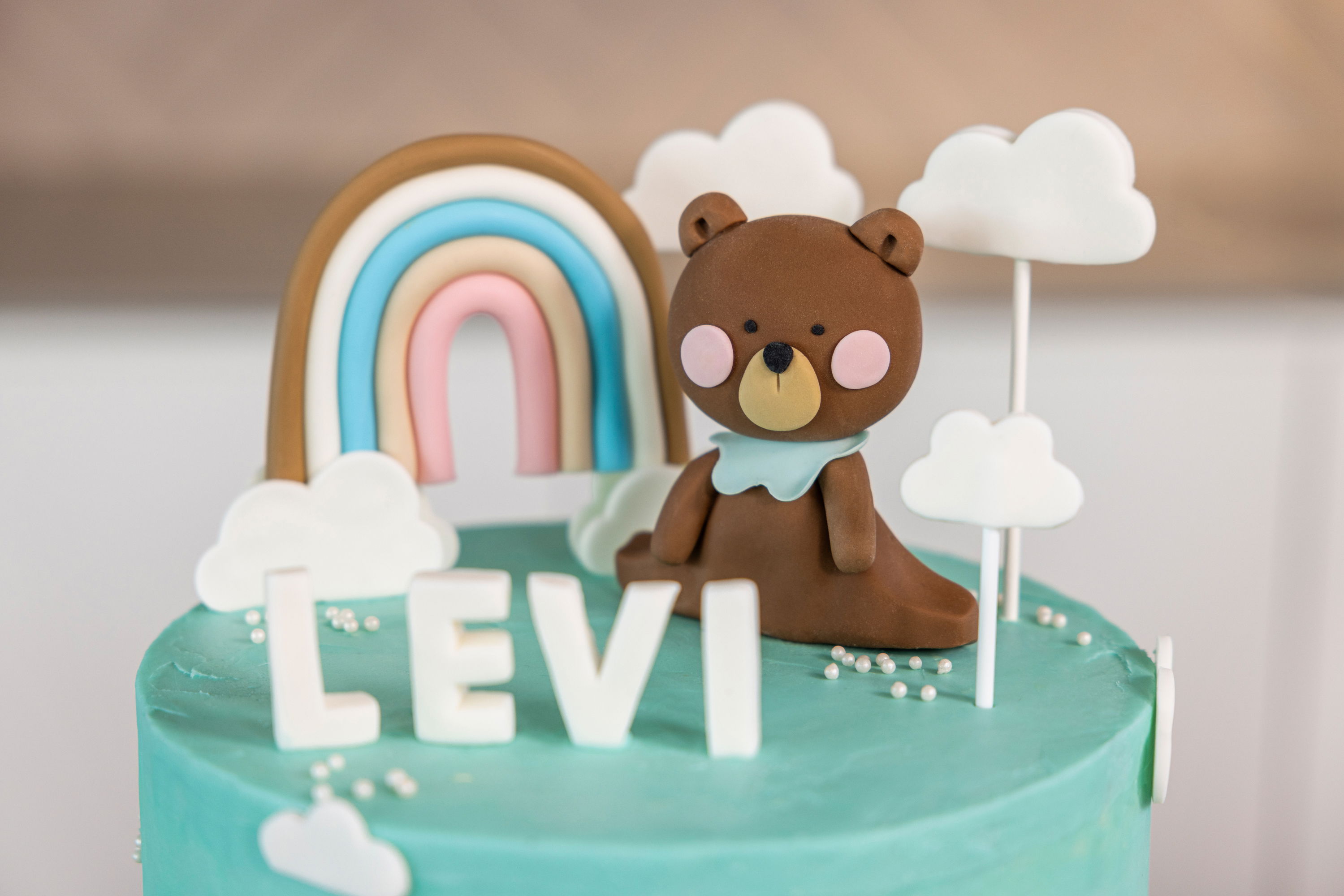 Baby Shower Torte / Babyparty Motivtorte