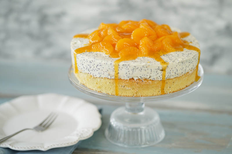 Mandarinen Quarktorte – fruchtig & frisch